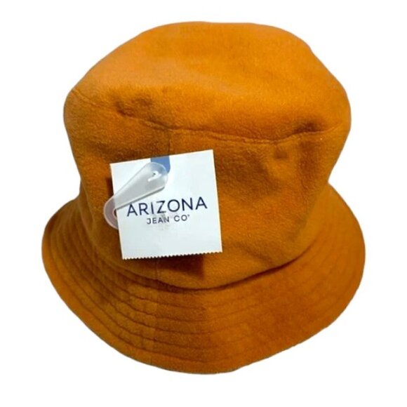 NWT, Arizona Jeans Company Orange “Amber Brown” Hat, One Size - Picture 1 of 5